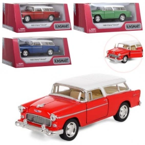 Машина метал. "Kinsmart" "Chevy Nomad 1955", в кор. 16*8,5*7,5см (24шт)