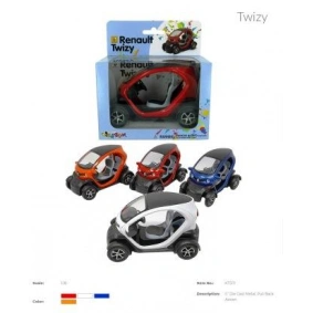 Машина метал. "Kinsmart" "5 TWIZY", в кор. 16*8,5*7,5см (96шт/4)