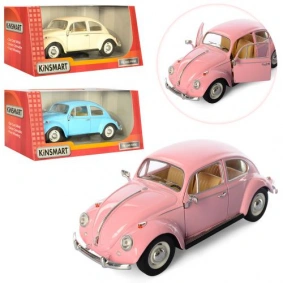 Машина метал. "Kinsmart" "Volkswagen Classical Beetle 1967" 18см, в кор. 20*10*9см (48шт/4)