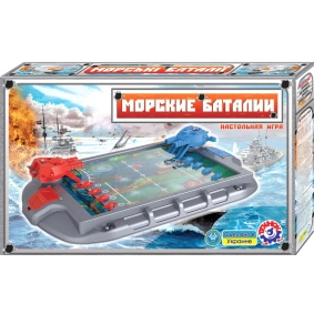 Настольная игра "Морські баталії", в кор. 55*33*9см, ТМ Технок, Украина  (4шт)