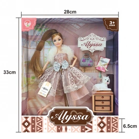 Кукла "Alyssa" Summer in Italy, шарнирная,  в кор. 33*28см (36шт)