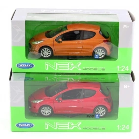 Welly. Модель 1:24 Peugeot 207  /6/