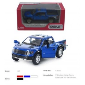 Модель пікап FORD F-150 SVT RAPTOR SUPERCREW (2013) 5'' KT5365W метал.інерц.відкр.дв.4кол.кор./96/