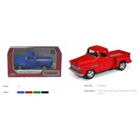 Модель пікап CHEVY STEPSIDE 5'' KT5330WM Matte метал.інерц.відкр.дв.4кол.кор./96/