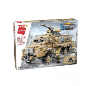 Конструктор BRICK 22014 Thunder Mission-Heavy Armored Vehicle 603дет.спак.кор.43*6,5*32 /12/